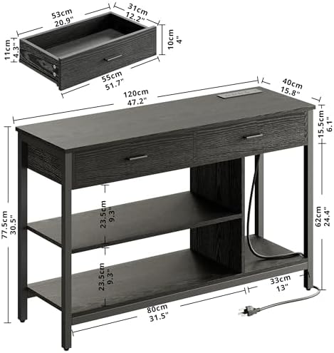 IRONCK TV Stand LED Lights, Entertainment Center w... - Image 3