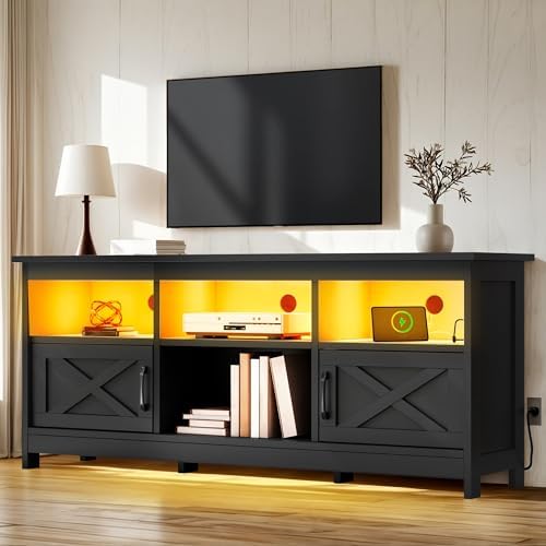 YITAHOME TV Stand for 65 Inch TVs, Entertainment C... - Image 2