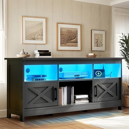 YITAHOME TV Stand for 65 Inch TVs, Entertainment C... - Image 4