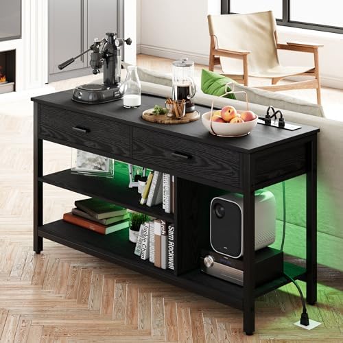 IRONCK TV Stand LED Lights, Entertainment Center w... - Image 5