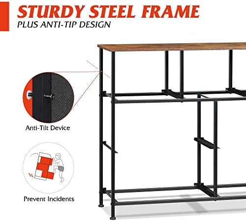 WLIVE 7 Drawer Dresser TV Stand, Entertainment Cen... - Image 8