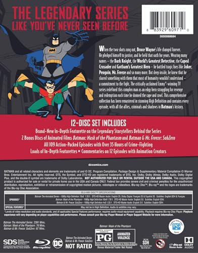 Batman: The Complete Animated Series (1992) (Blu-r... - Image 4