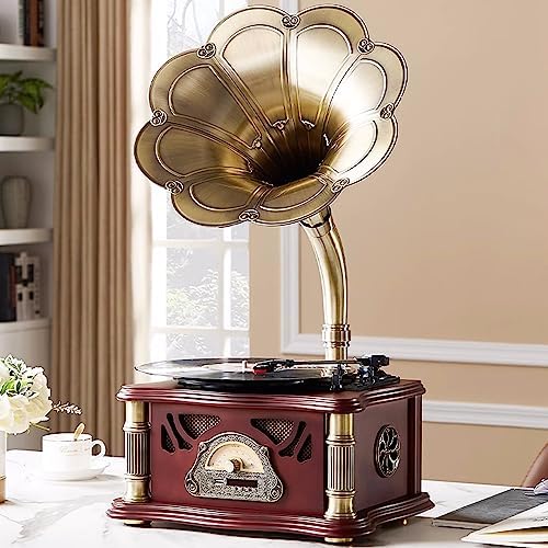 Vintage Gramophone with Bluetooth Output Vintage R... - Image 2