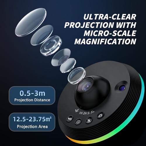 Galaxy Projector, Star Projector Home Planetarium ... - Image 4