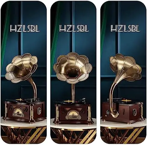 Vintage Gramophone with Bluetooth Output Vintage R... - Image 9